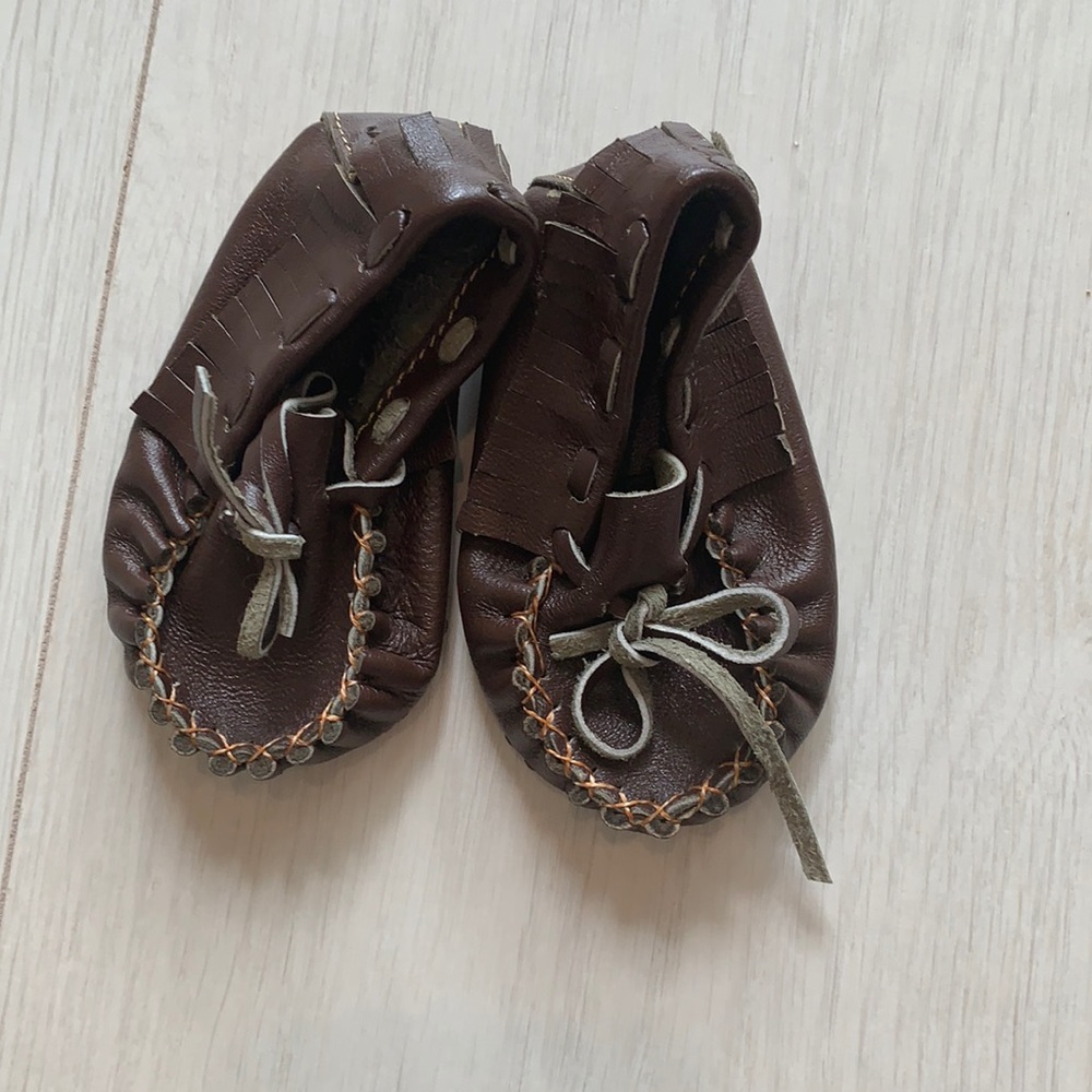 Makie newborn crib shoes/moccasins!